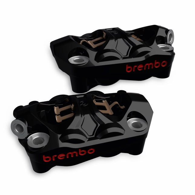 Panigale V4 Coloured Front Brake Callipers Black - 96180901AB