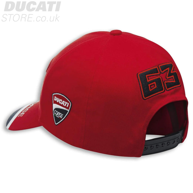 Ducati Bagnaia 63 Cap