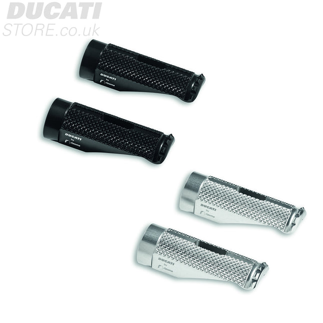 Ducati Rizoma Billet Aluminium Footpegs Black