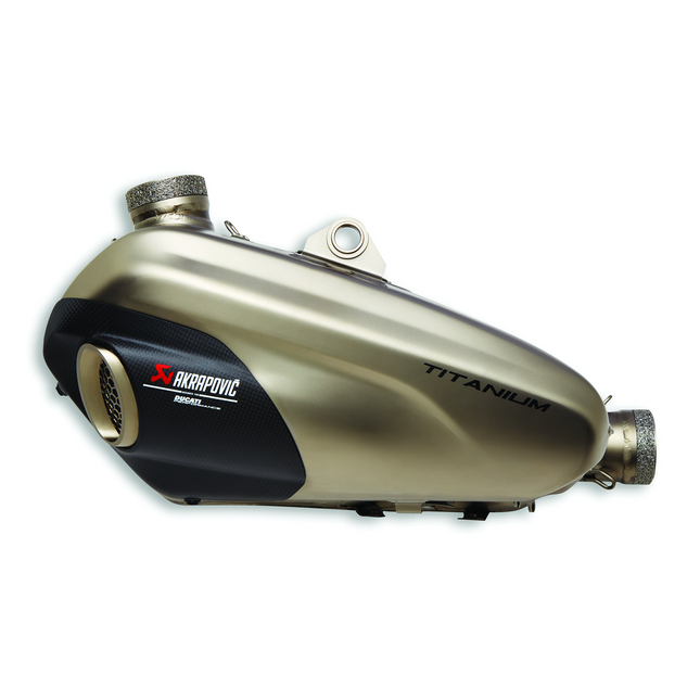 Ducati Akrapovic Silencers