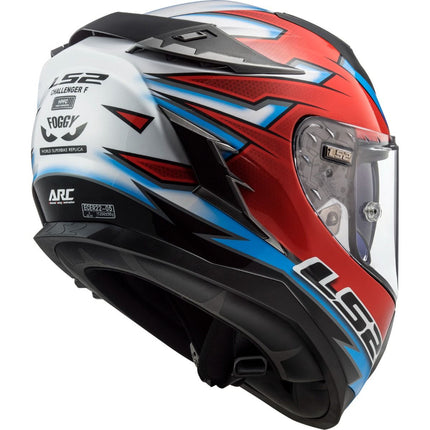 LS2 FF327 Challenger Foggy WSB Helmet