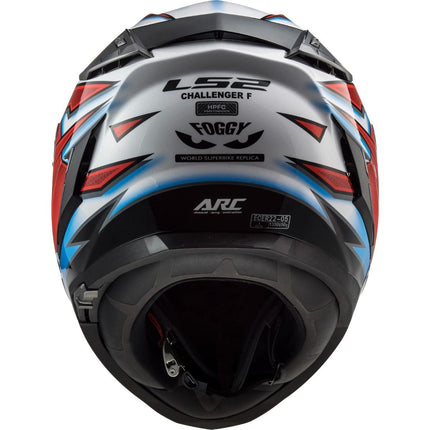 LS2 FF327 Challenger Foggy WSB Helmet