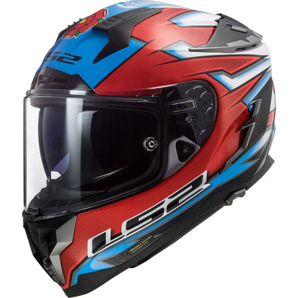 LS2 FF327 Challenger Foggy WSB Helmet