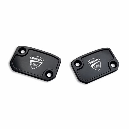 Desmo450 MX Covers For Brake and Clutch Fluid Reservoirs - 96180131AA