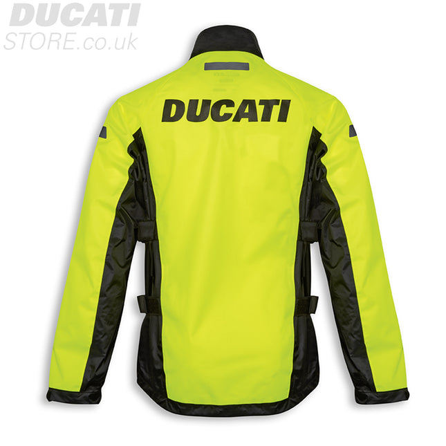 Ducati Aqua Hi-Viz Rain Jacket