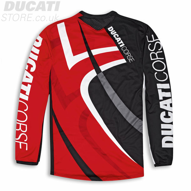 Ducati Corse Long Sleeve Mountain Bike Shirt V2