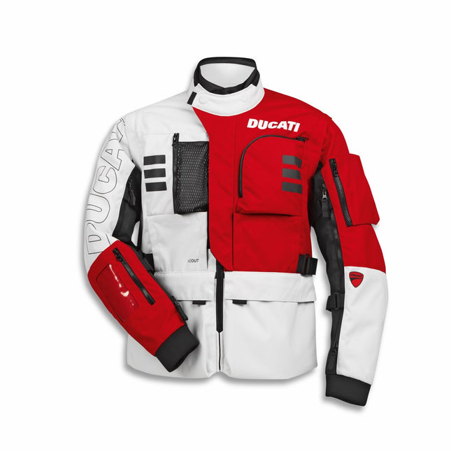 Ducati Explorer Textile White Jacket