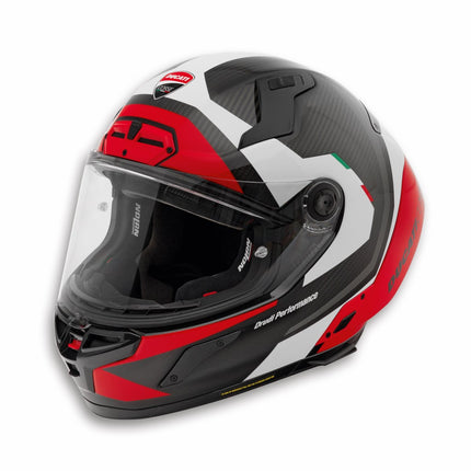 Ducati Speed Evo V2 White Helmet
