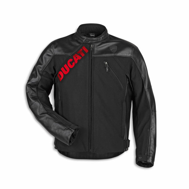 Ducati Logo C1 Leather Jacket