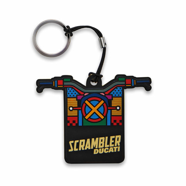 Ducati Scrambler Freedom Rubber Key Ring