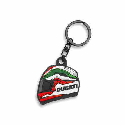 Ducati Tricolore Helmet Keychain