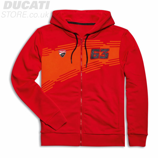 Ducati Dual Pecco PB63 Hooded Sweatshirt