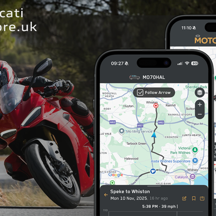 MotoHalo Lite GPS Tracker