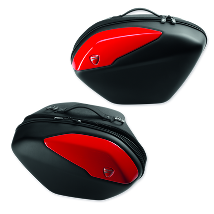 Ducati Side Panniers Red