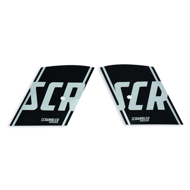 Ducati Side Panel Stickers Black