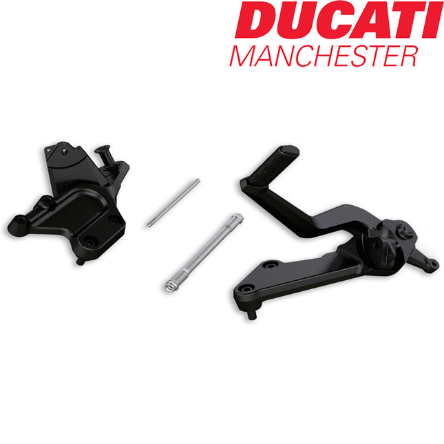 Ducati Moved-Back Rider Footpegs