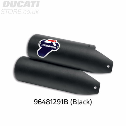 Ducati Termignoni Silencer Cover Black 96481291B
