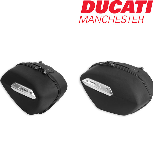 Set Of Semi-Rigid Side Panniers Hypermotard