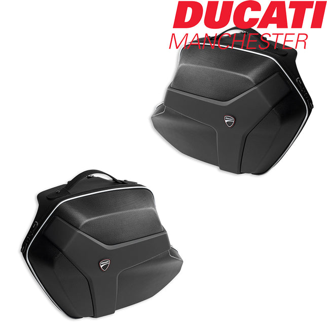 Ducati Monster Semi-Rigid Side Pannier Set 50 Lt (25+25) - 96780321b