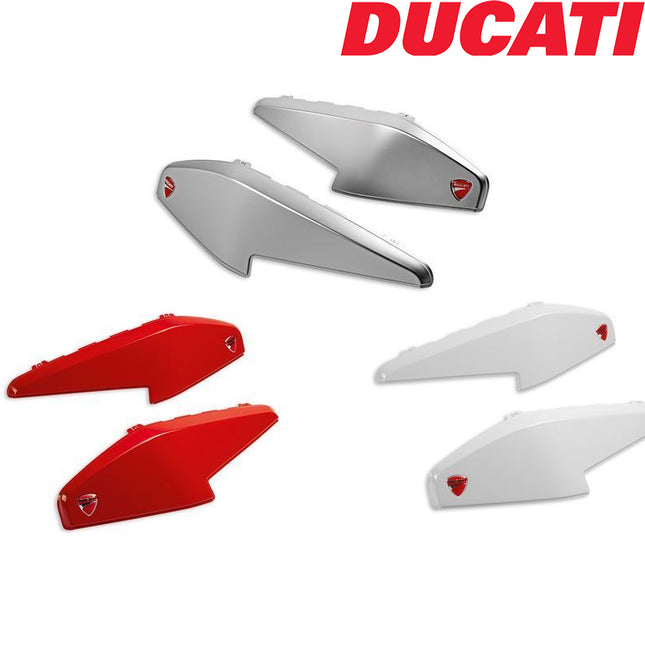 Ducati Set of Covers for Rigid Side Panniers Red