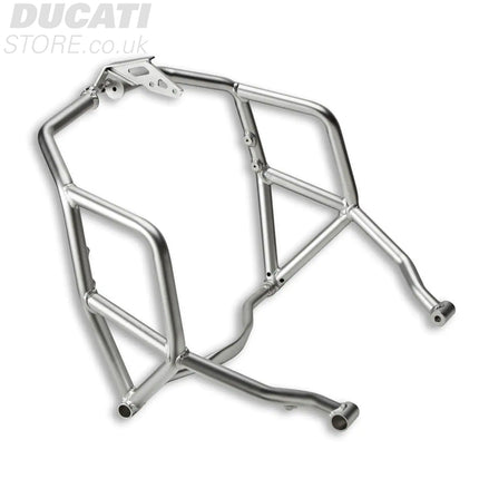 Ducati DesertX Engine Cover in Steel Tubes