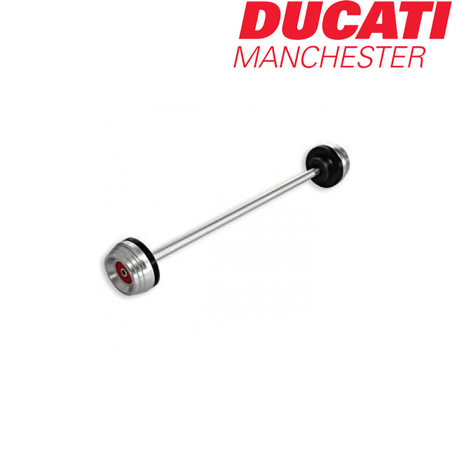 Ducati Aluminium Front Axel Protectors.
