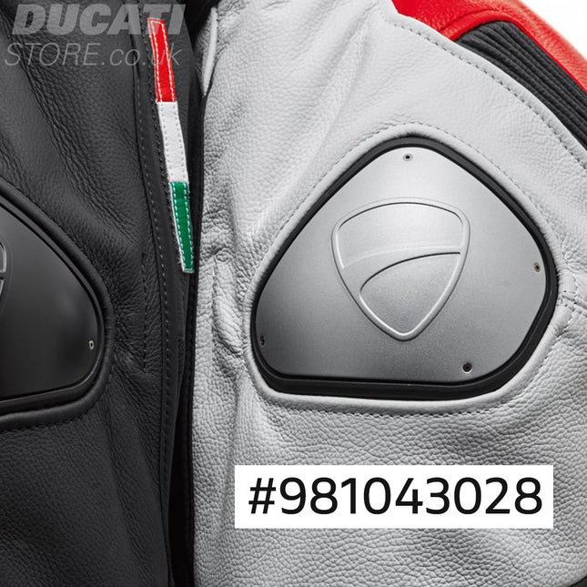 Ducati Interchangeable Aluminium Shoulder Plate - Grey
