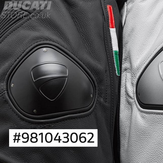 Ducati Interchangeable Aluminium Shoulder Plate - Black