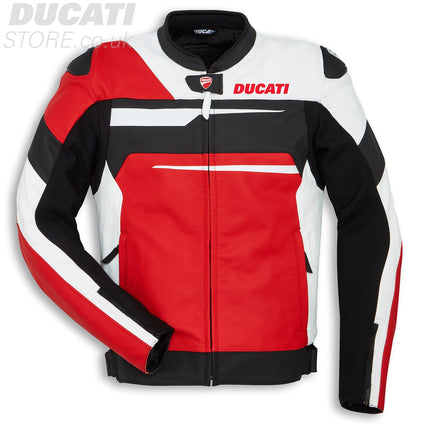 Ducati Speed Evo C1 Red/White Jacket