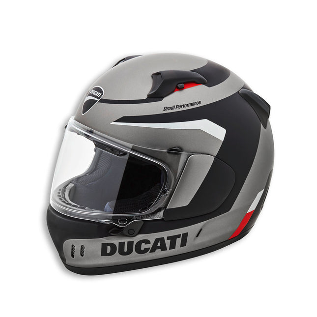 Ducati Black Steel Arai Helmet