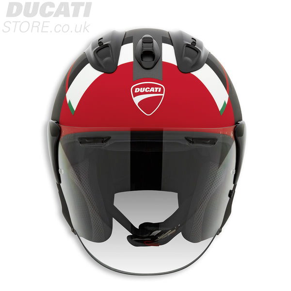 arai ducati helmet price D-Attitude Fuji E-Crosstown LS Electric Two Super Fiber layers Shekere Color:Splatter