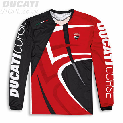 Ducati Corse Long Sleeve Mountain Bike Shirt V2