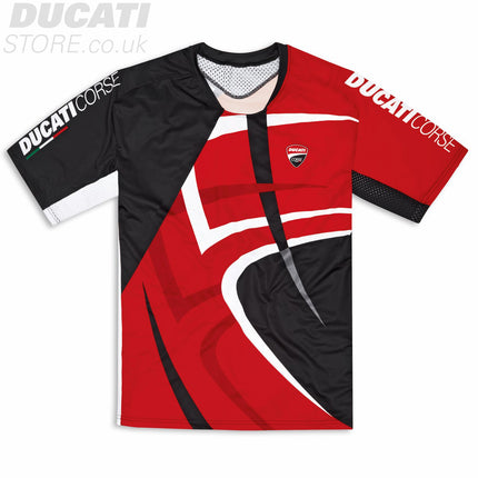 Ducati Corse Short Sleeve Mountain Bike Shirt V2