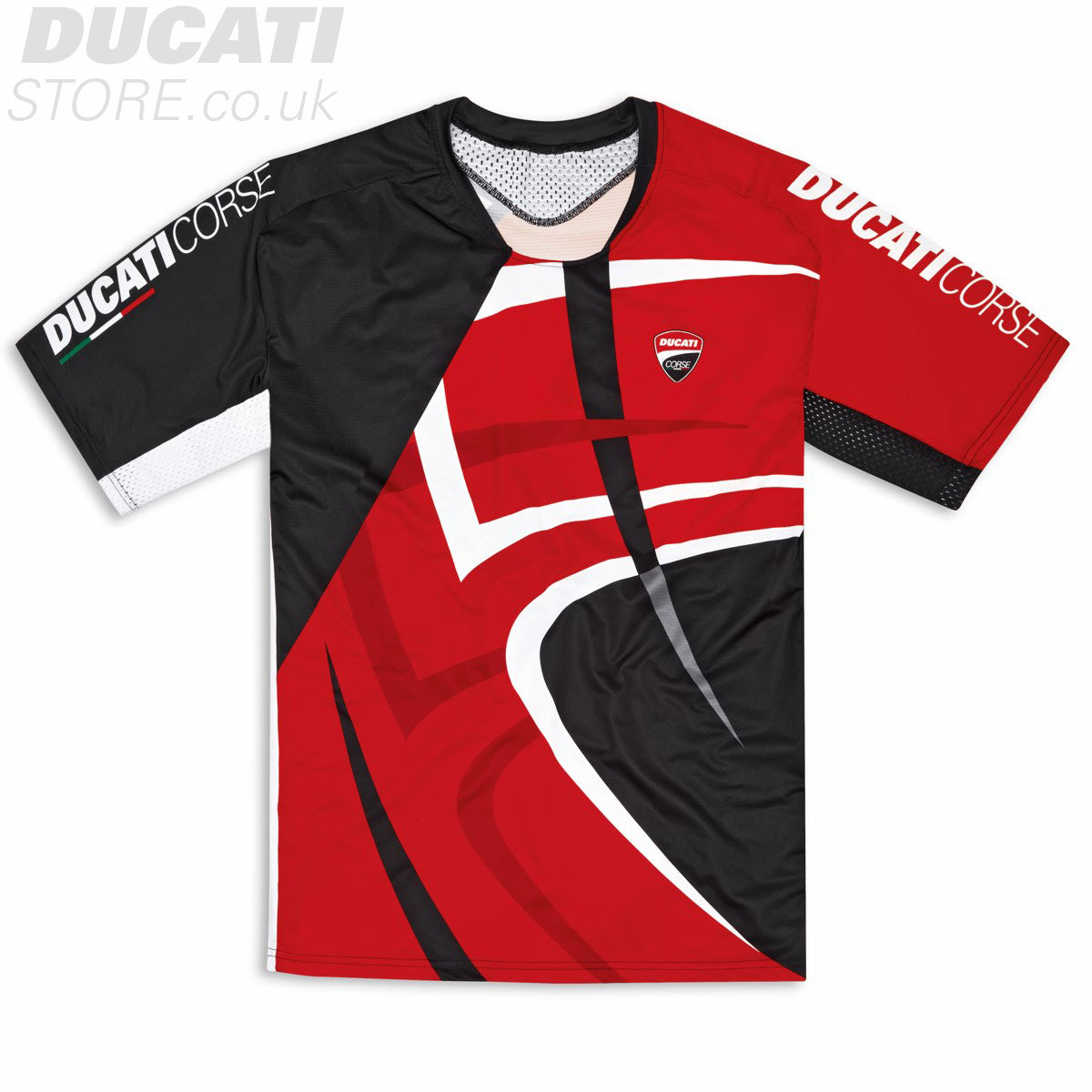 Ducati Corse Short Sleeve Mountain Bike Shirt V2 Ducati Store UK