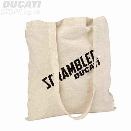 Ducati Scrambler Head Logo Cotton Bag