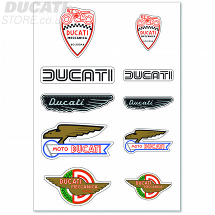 Ducati Historical Mix Sticker
