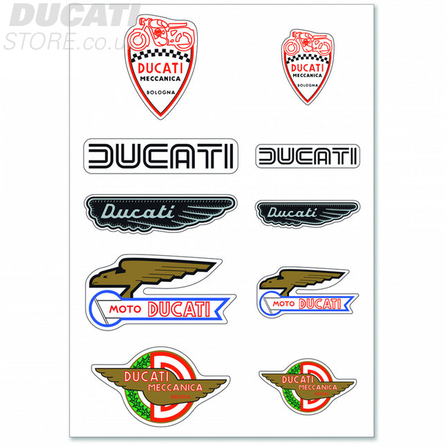 Ducati Historical Mix Sticker