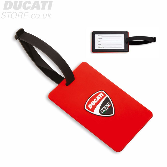 Ducati Corse Luggage Tag