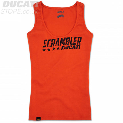 Ducati Scrambler Ladies Flip Tanktop