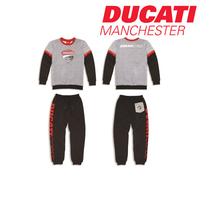 Ducati Kids Sketch Fleece Warm Up Suit
