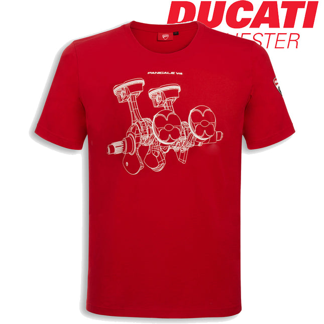 Ducati Graphic Panigale V4 T-Shirt