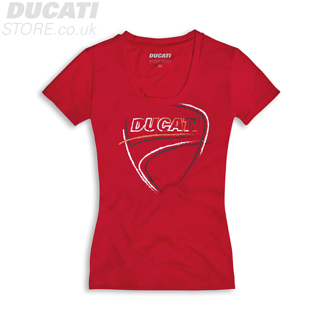 Ducati Heart Beat Ladies T-Shirt
