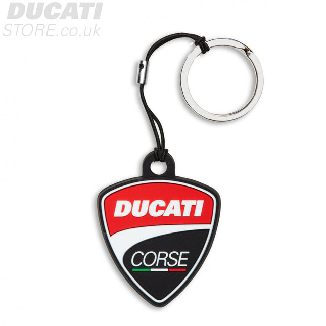 Ducati Corse Shield Keychain