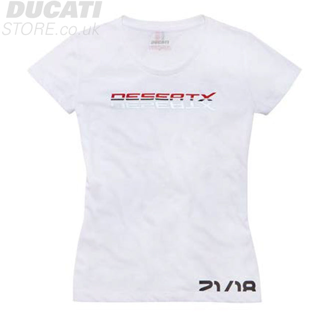 Ducati DesertX Logo Ladies T-Shirt