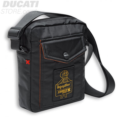 Ducati Scrambler RefrigiWear Icon Reporter Bag - Black