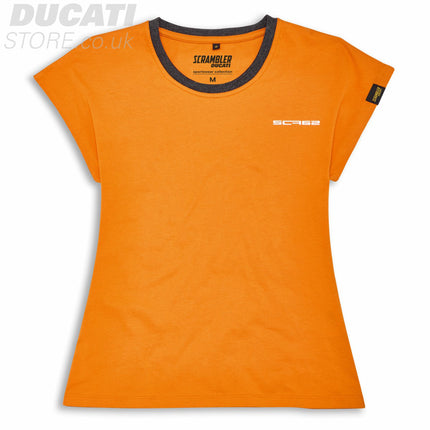 Ducati Scrambler Ollie SCR62 Ladies T-Shirt