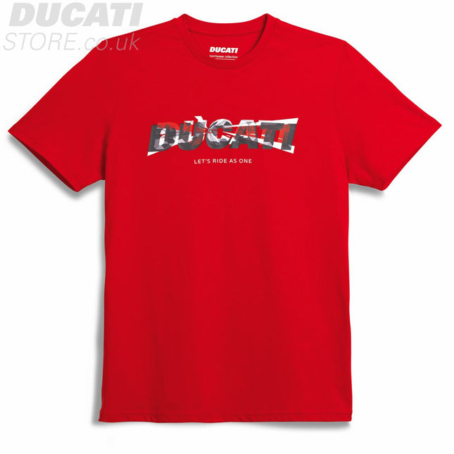 Ducati Ride As One Graphic Logo T-Shirt