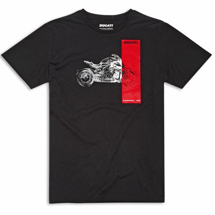 Ducati Graphic Diavel V4 T-Shirt