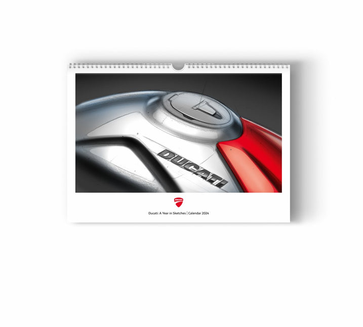 Ducati: A Year in Sketches 2024 Limited Edition Calendar