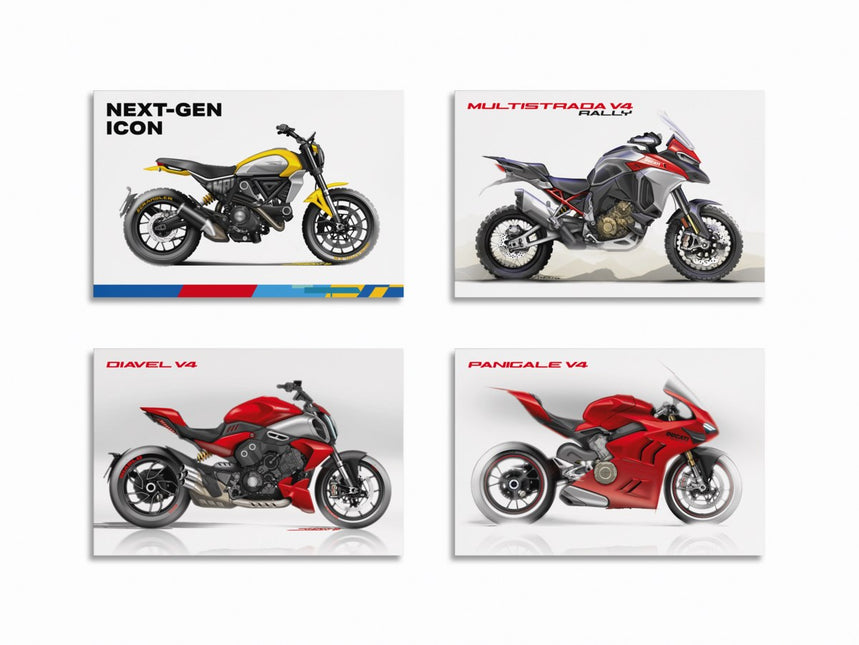 Ducati Racing Postcard Set